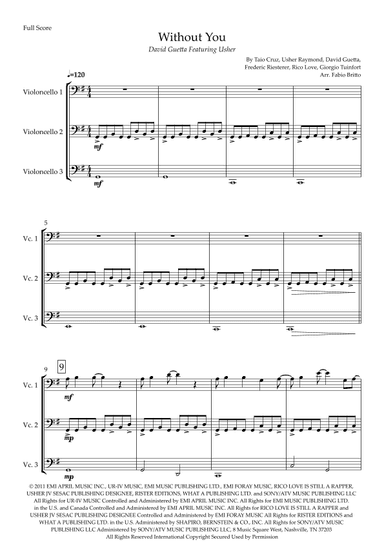 Without You (arr. Fabio Britto)