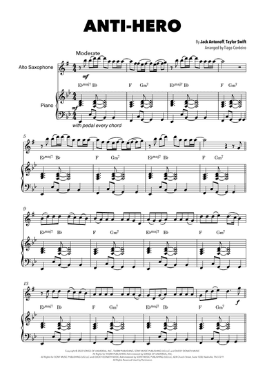 Anti-hero (arr. Tiago Cordeiro)