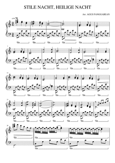 Stille Nacht, Heilige Nacht (arr. Agus Panggabean)
