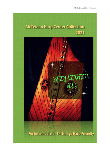 Kerfunken Jig - intermediate & 34 String Harp | McTelenn Harp Center (arr. Eve McTelenn)