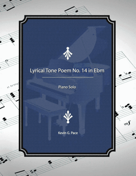 Lyrical Tone Poem No. 14 in Eb Minor, piano solo