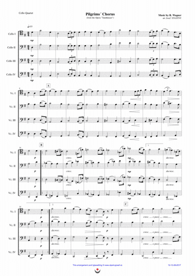 Pilgrims´ Chorus (arr. Josef STASTNY)