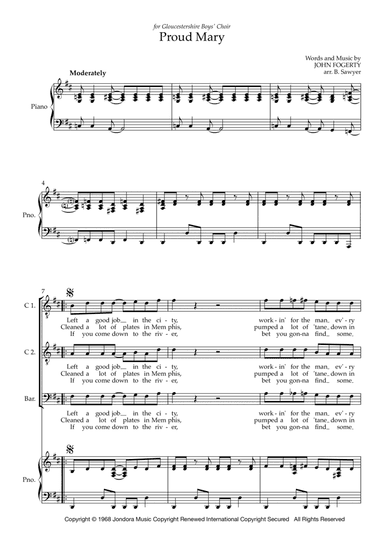 Proud Mary (arr. Ben Sawyer)