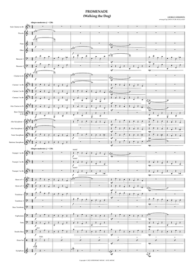 Promenade (walking The Dog) (arr. John Ivor Holland)