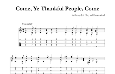 Come, Ye Thankful People, Come (arr. Mark Phillips)