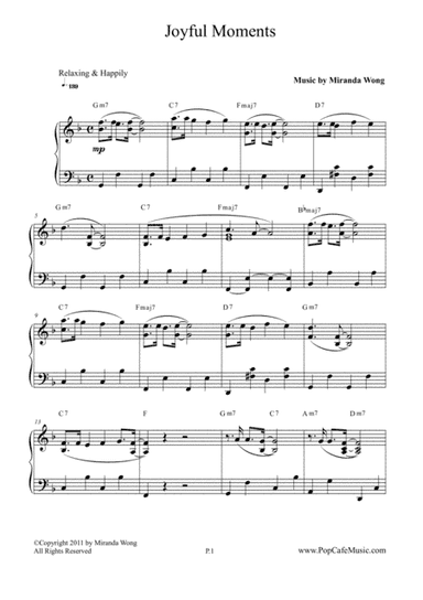 Joyful Moments - Popular Jazz Piano No.2