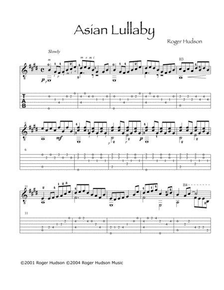 Asian Lullaby