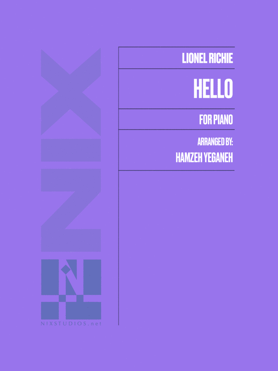 Hello (arr. Hamzeh Yeganeh)
