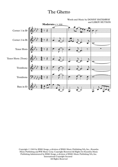 The Ghetto (arr. Shaun Humphries)