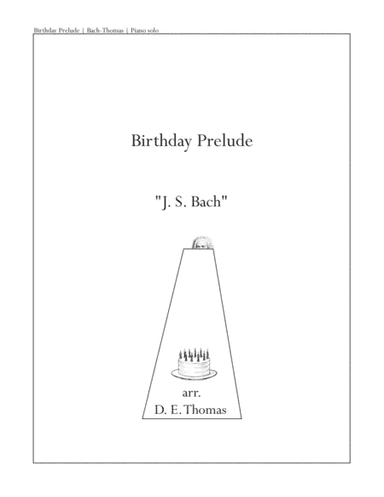 Birthday Prelude (arr. David Evan Thomas)