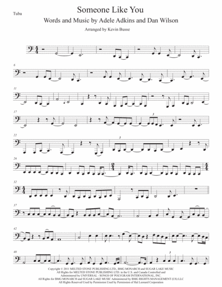 Someone Like You (arr. Kevin Busse)