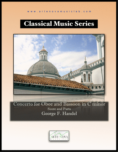 Concerto for Oboe and Bassoon in C minor. (arr. Arte Nova Music Lab)