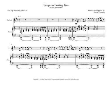 Keep On Loving You (arr. Dominic Meccia)