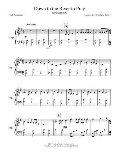 Down to the River to Pray (arr. Svetlana Yatsky)