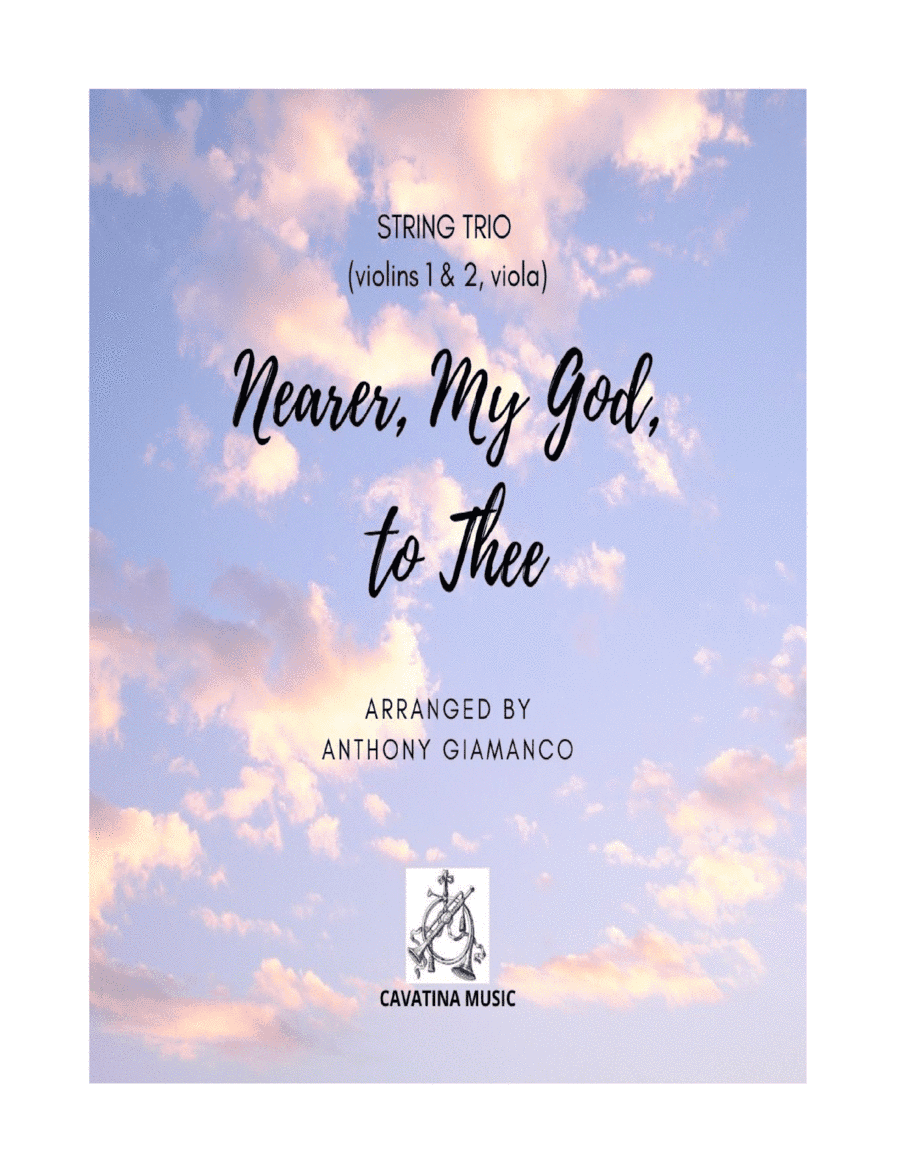 Nearer, My God, to Thee - string trio (arr. Anthony Giamanco)