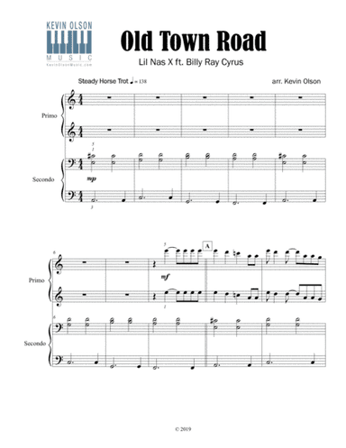 Old Town Road (remix) (arr. Kevin Olson)
