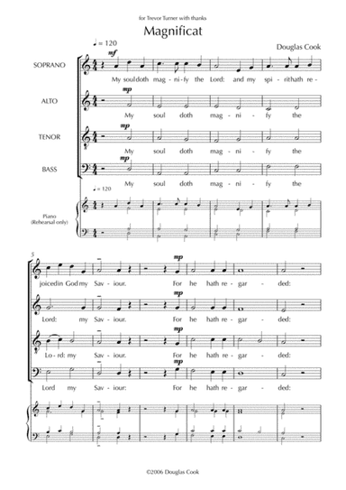 Magnificat and Nunc Dimittis