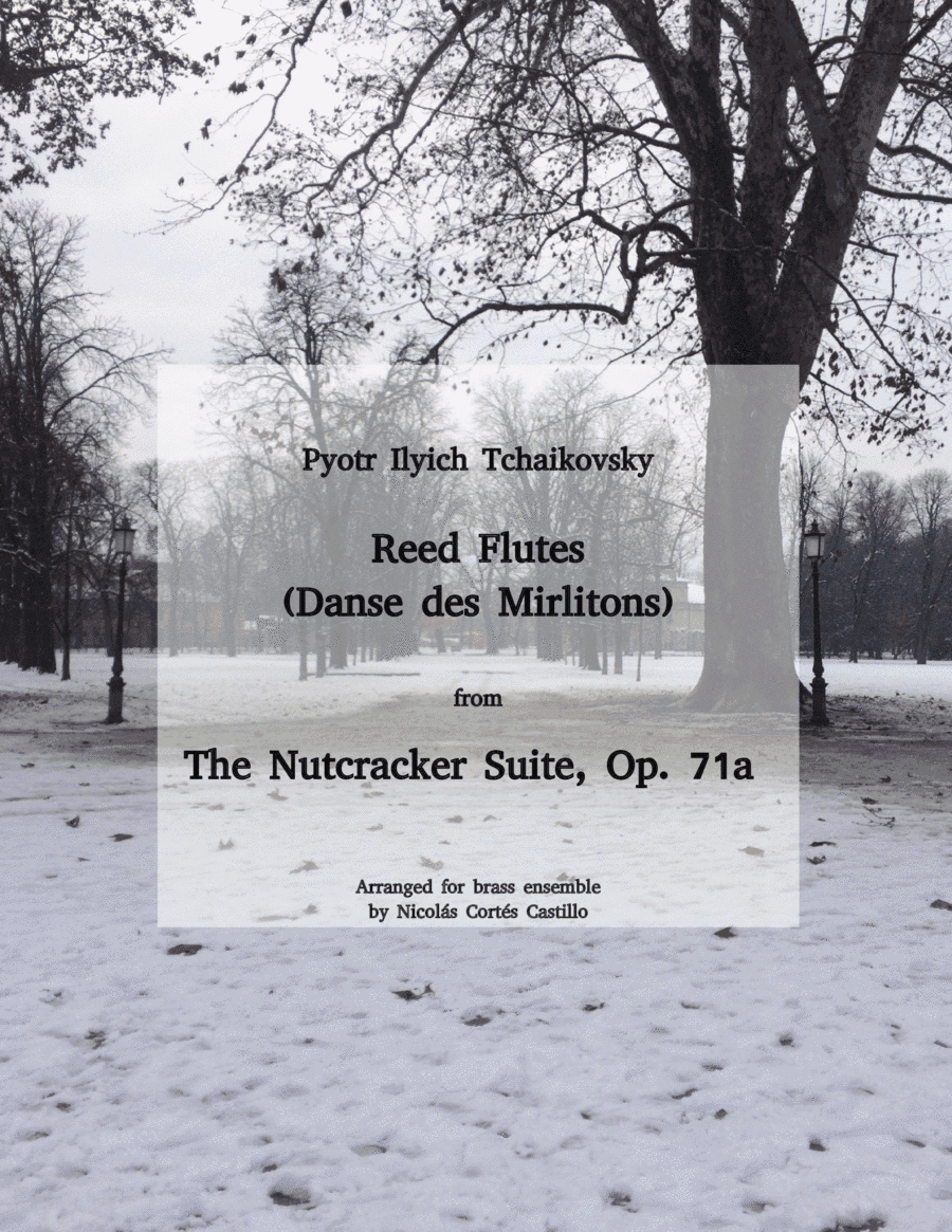 Tchaikovsky - Reed Flutes (The Nutcracker) for brass ensemble (arr. Nicolás Cortés Castillo)