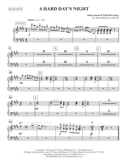 Another Hard Day's Night (arr. Kevin Robison)