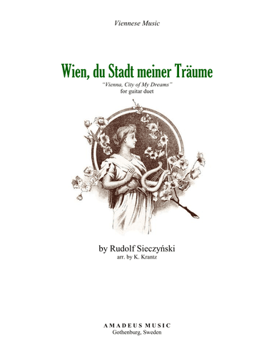 Wien, du Stadt meiner Träume for guitar duet (duo) (arr. K. Krantz)