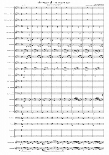 House Of The Rising Sun (arr. Phil Lawrence)