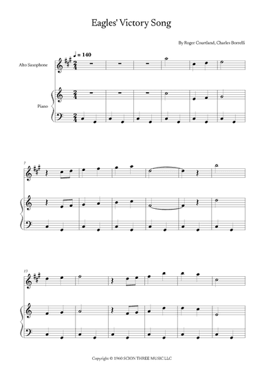 Eagles' Victory Song (arr. Marcony Carvalho)