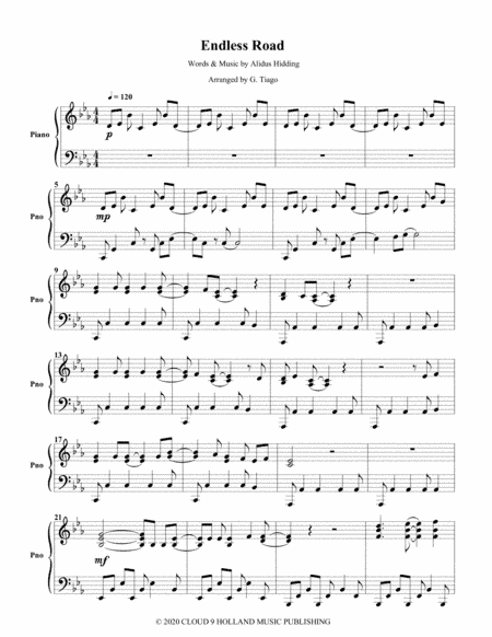 Endless Road (arr. G. Tiago)