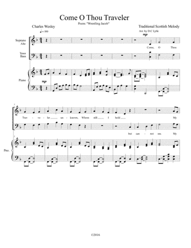 Come O Thou Traveler (arr. D.C. Lytle)