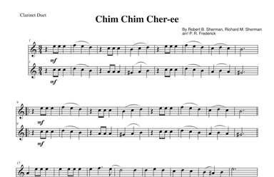 Chim Chim Cher-ee (arr. P. R. Frederick)