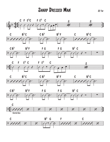 Sharp Dressed Man (arr. David M Fagnant)