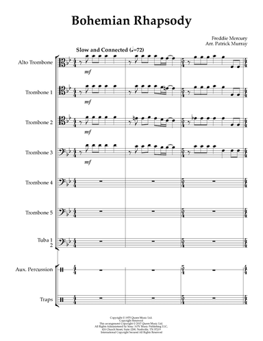Bohemian Rhapsody (arr. Patrick Murray)