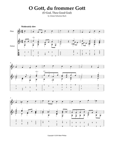 O Gott, du frommer Gott (O God, Thou Good God) (arr. Mark Phillips)