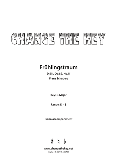 Fruhlingstraum G Major (arr. Sharyn Martin)