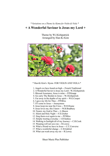 A Wonderful Saviour is Jesus my Lord (For Violin and Viola) (arr. Han-Ki Kim)