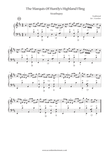 The Marquis Of Huntly's Highland Fling (arr. Julia Gordon)