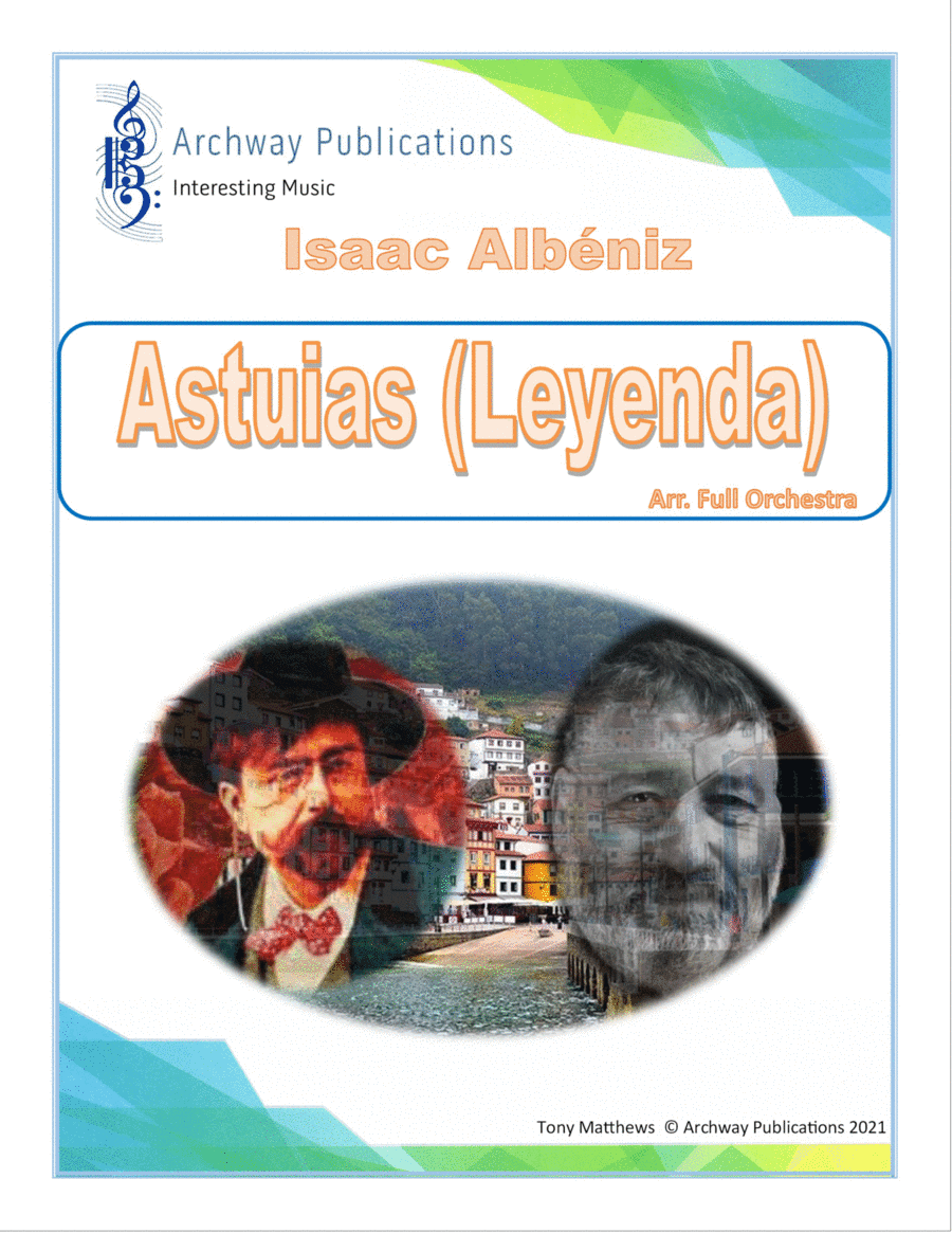 Asturias (Leyenda) arr. Orchestra (Full Score) (arr. Tony Matthews)