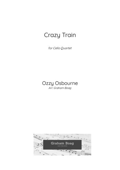 Crazy Train (arr. Graham Boag)
