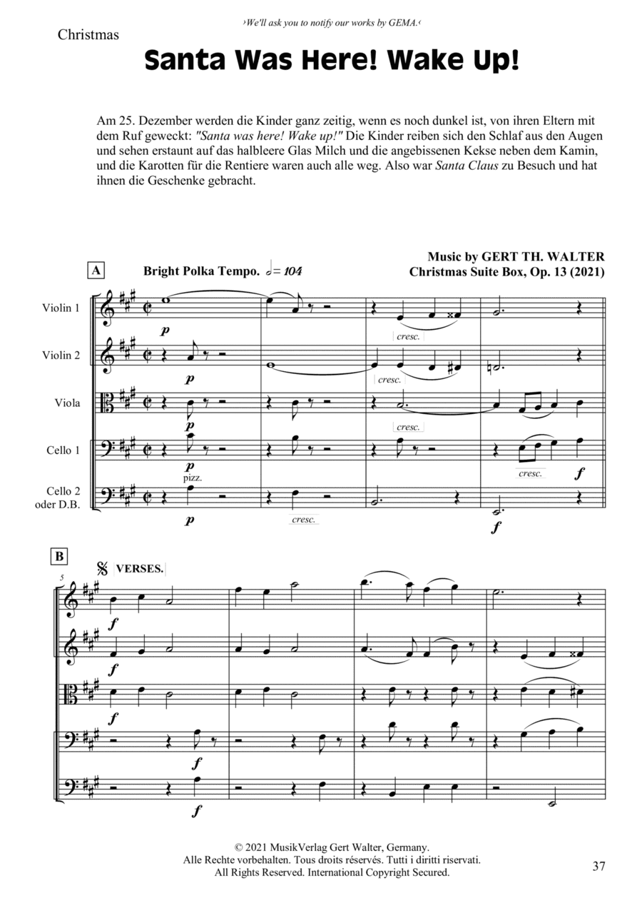 Santa Was Here! Wake Up!