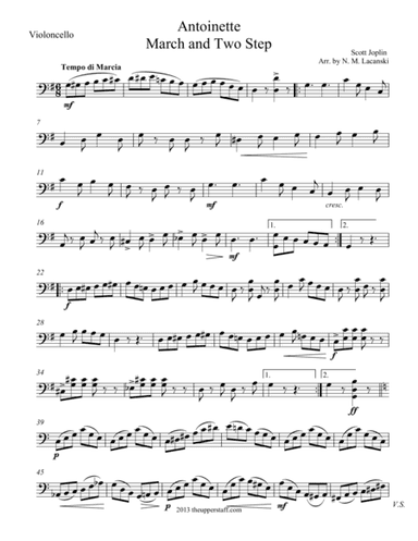 Antoinette (arr. Nick Lacanski)