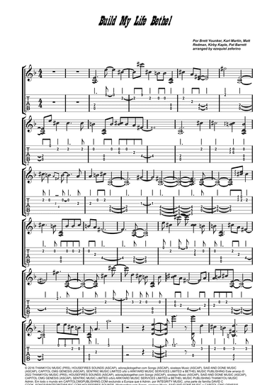Build My Life (arr. ezequiel zeferino)