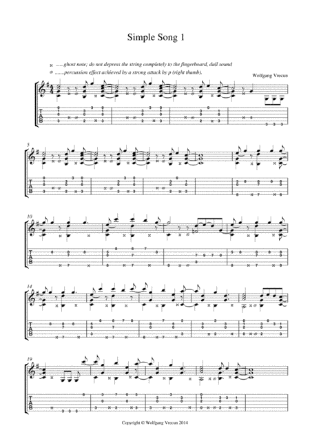 Simple song 1