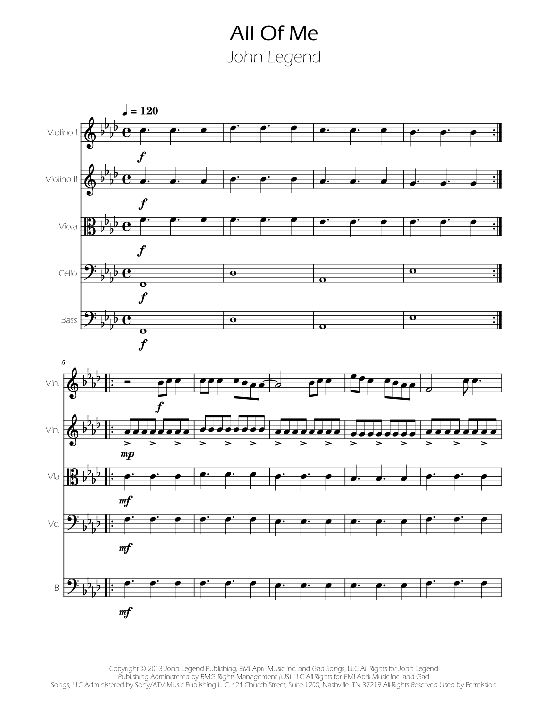 All Of Me (arr. Ygor Nunes)