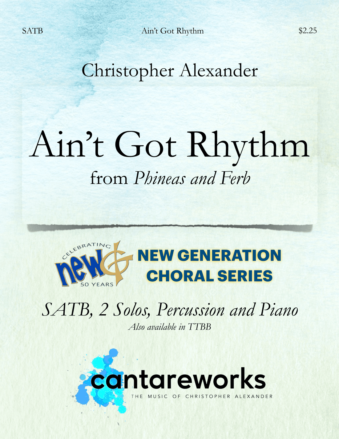 Ain't Got Rhythm (arr. Christopher Alexander)