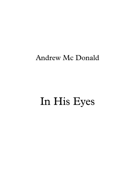 In His Eyes