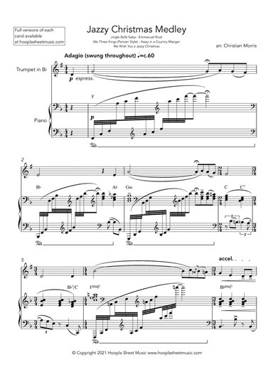 Jazzy Christmas Medley (arr. Christian Morris)