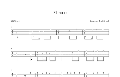 El cucu (arr. Bettina Schipp)