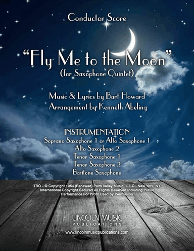 Fly Me To The Moon (in Other Words) (arr. Kenneth Abeling)