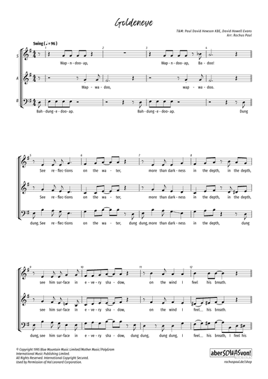 Goldeneye (arr. Rochus Paul)