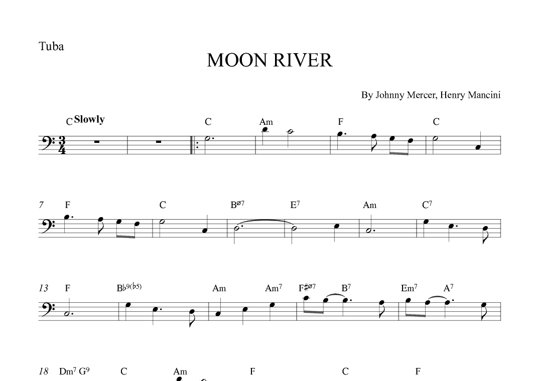 Moon River (arr. Alex Nunes Rodriguez)