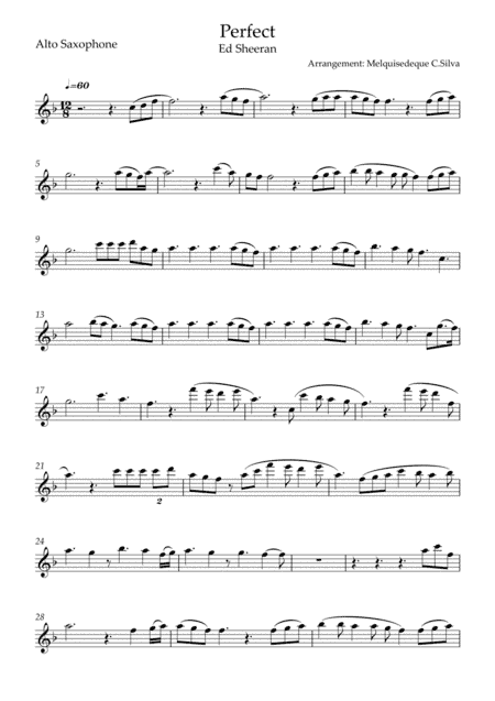 Perfect (arr. Melquisedeque C.Silva)